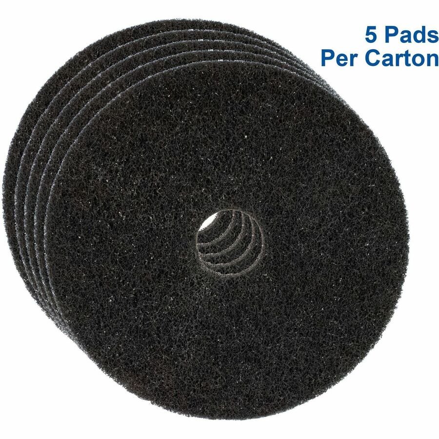 Genuine Joe Black Floor Stripping Pad - Image 2