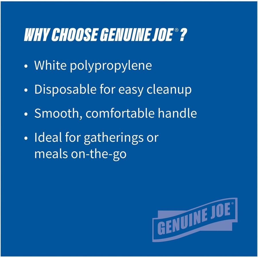 Genuine Joe Individually Wrapped Spoon - Image 2
