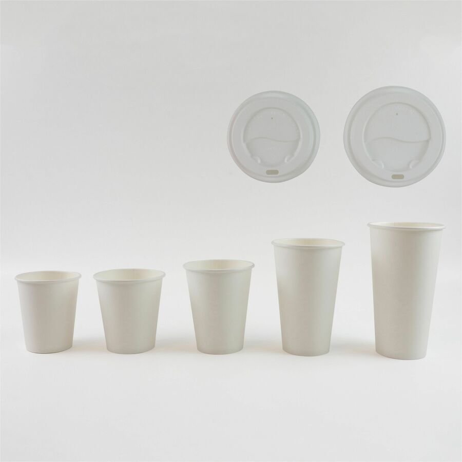 Genuine Joe 12 oz Disposable Hot Cups - Image 2