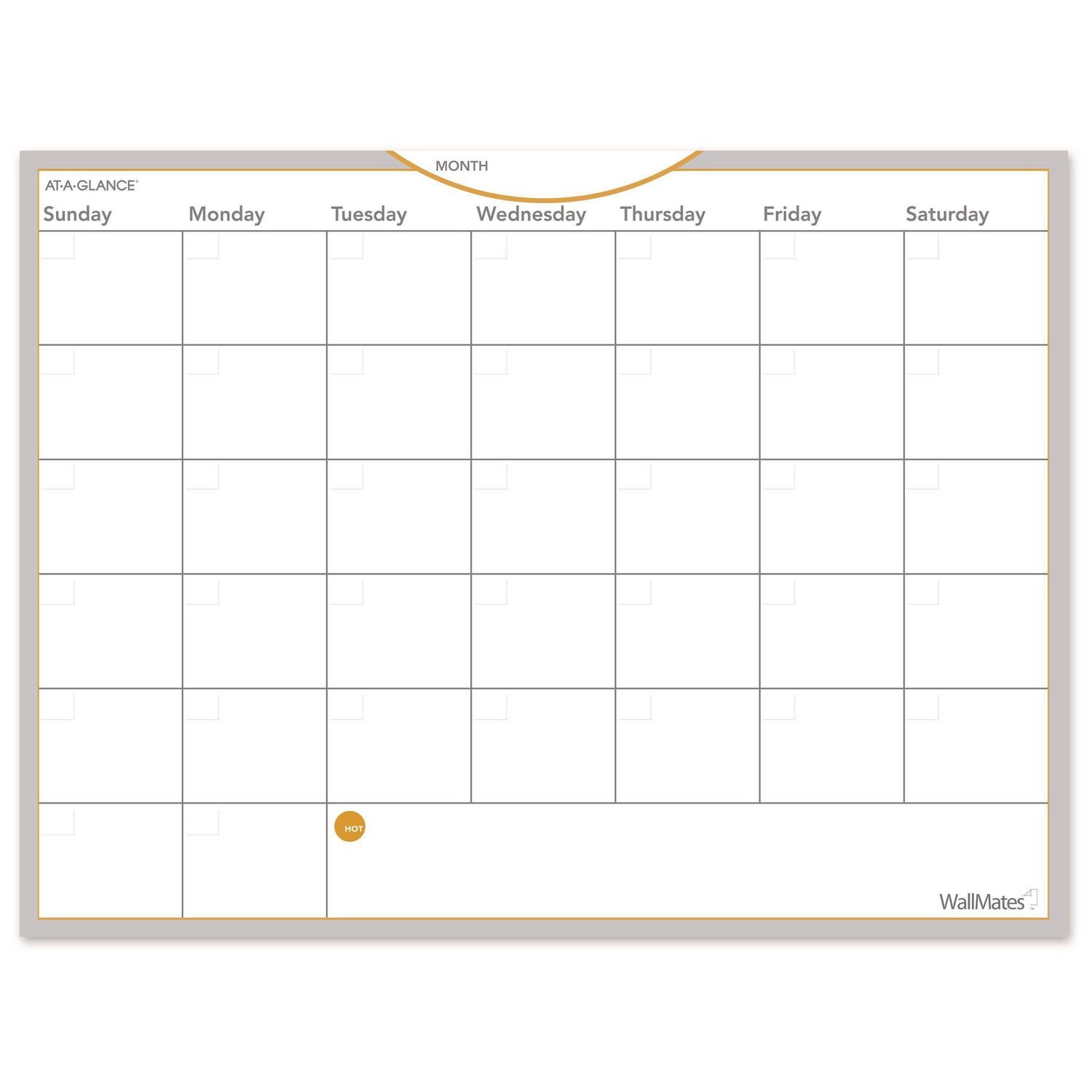 AT-A-GLANCE® WallMates® Self-Adhesive Dry Erase Planning Surfaces