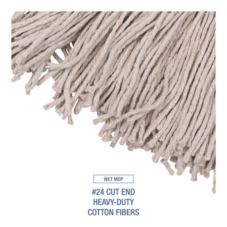 Boardwalk® Cotton Cut End Mop Kit - Image 4