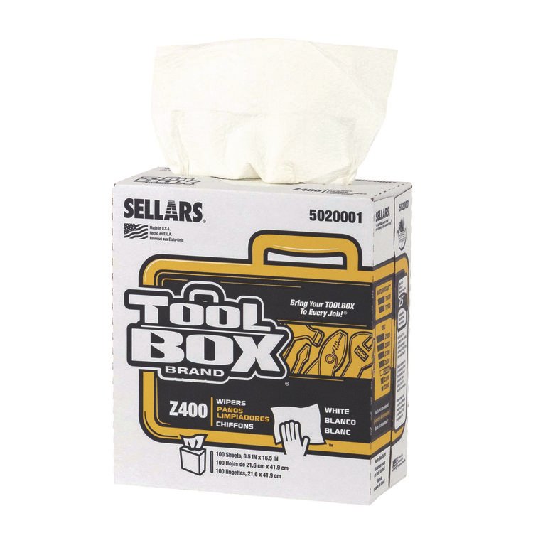 TOOLBOX® Z400 Interfold Pop-Up Wipers - Image 2
