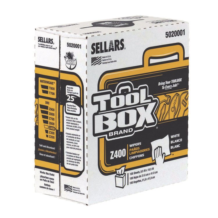 TOOLBOX® Z400 Interfold Pop-Up Wipers - Image 3