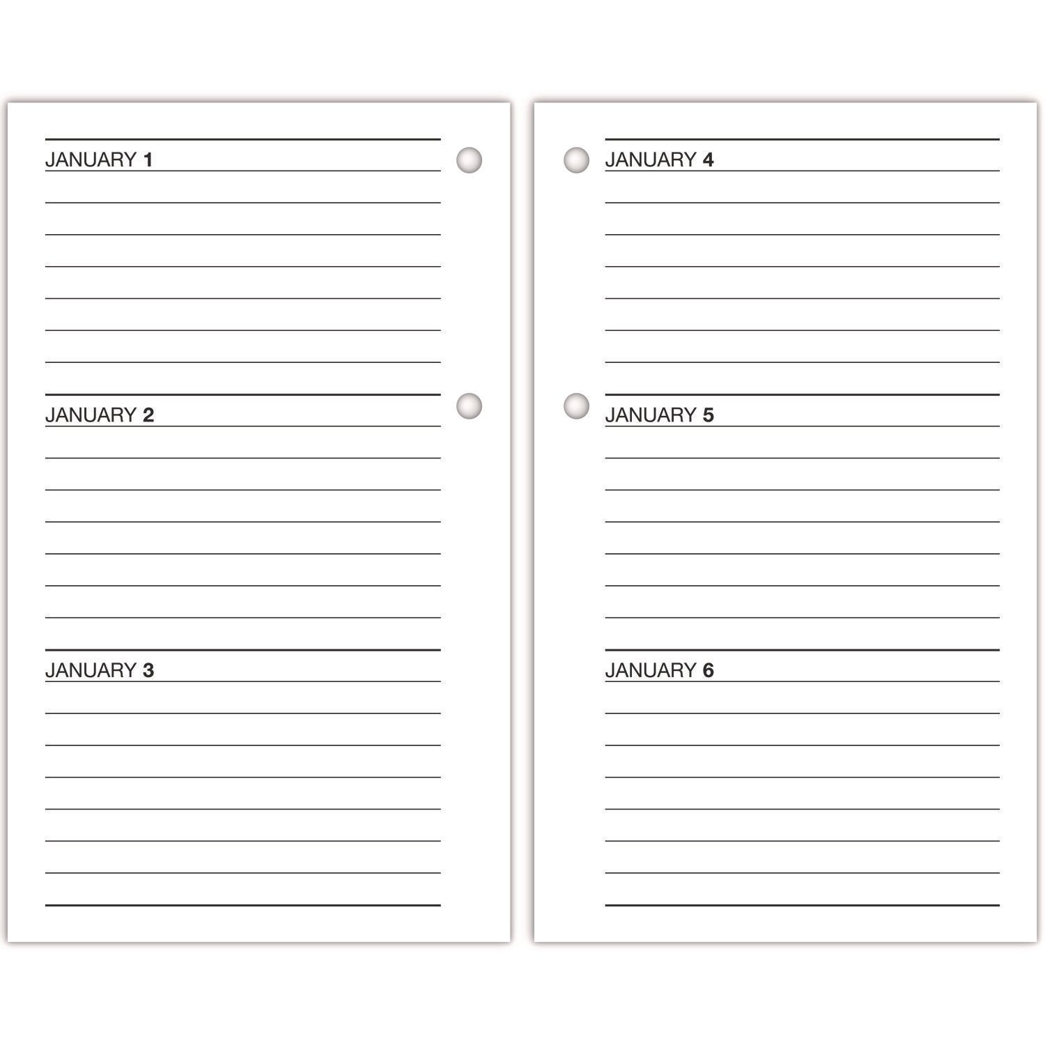 AT-A-GLANCE® Desk Calendar Refill - Image 4