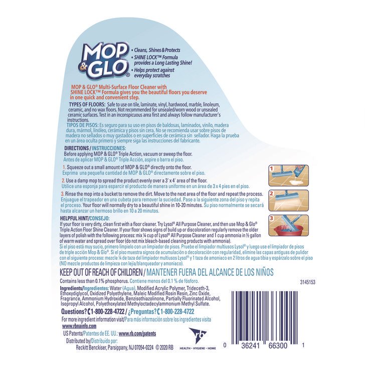 Professional MOP & GLO® Ready to Use Multi-Surface Floor Cleaner - Image 5