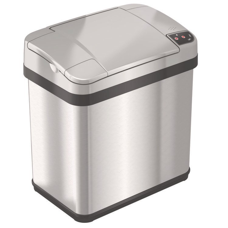 HLS Commercial® Rectangular Sensor Trash Can