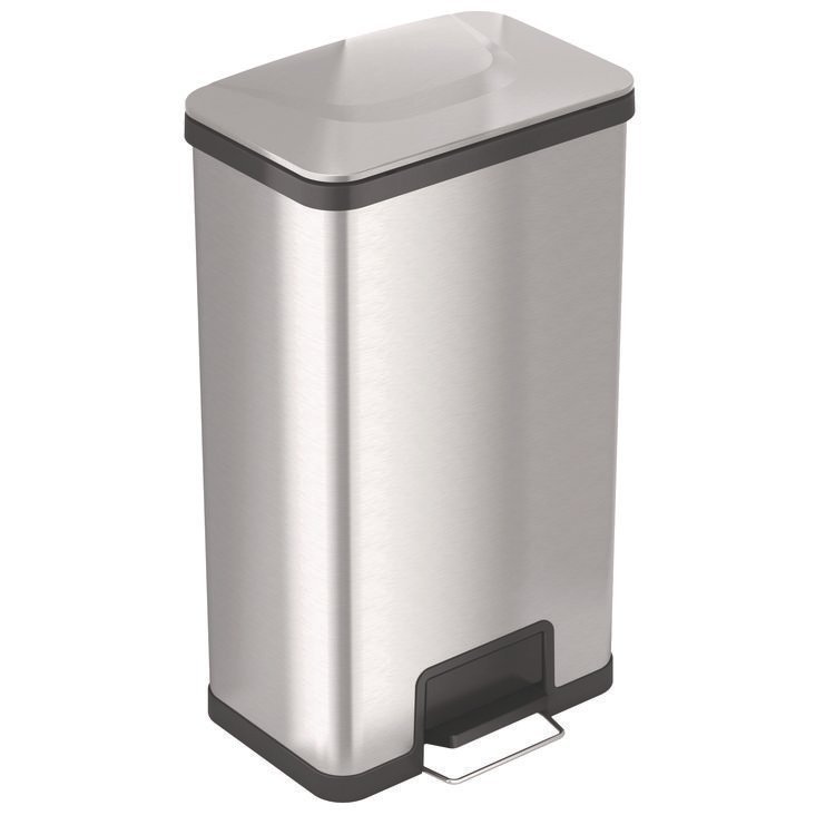 HLS Commercial® Step Pedal Trash Can with AirStep™ Technology