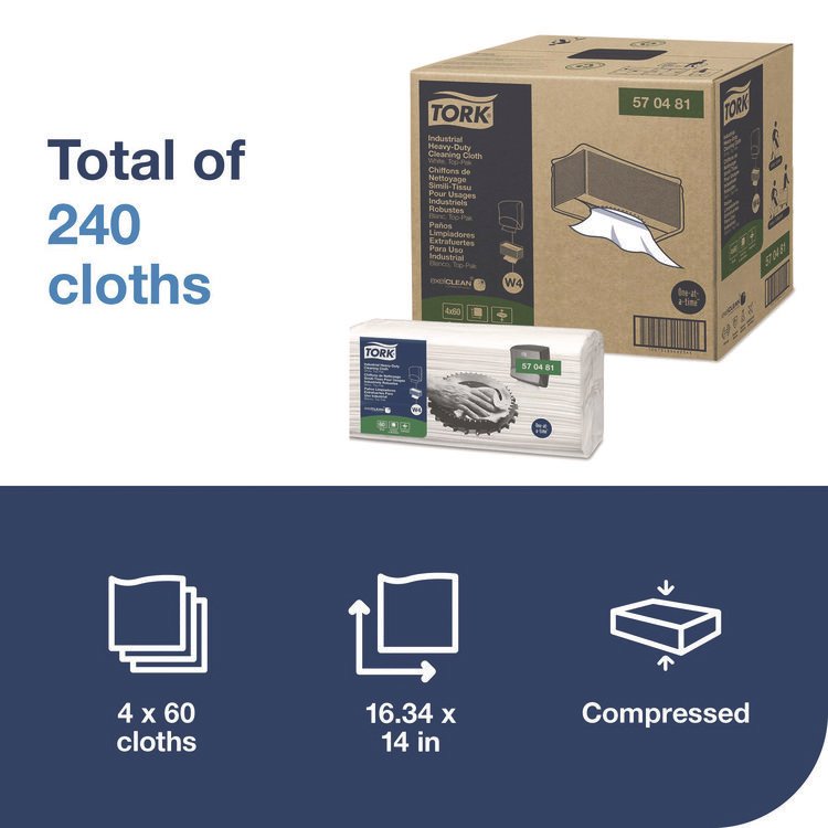 Tork® Industrial Heavy-Duty Cleaning Cloth - Image 3