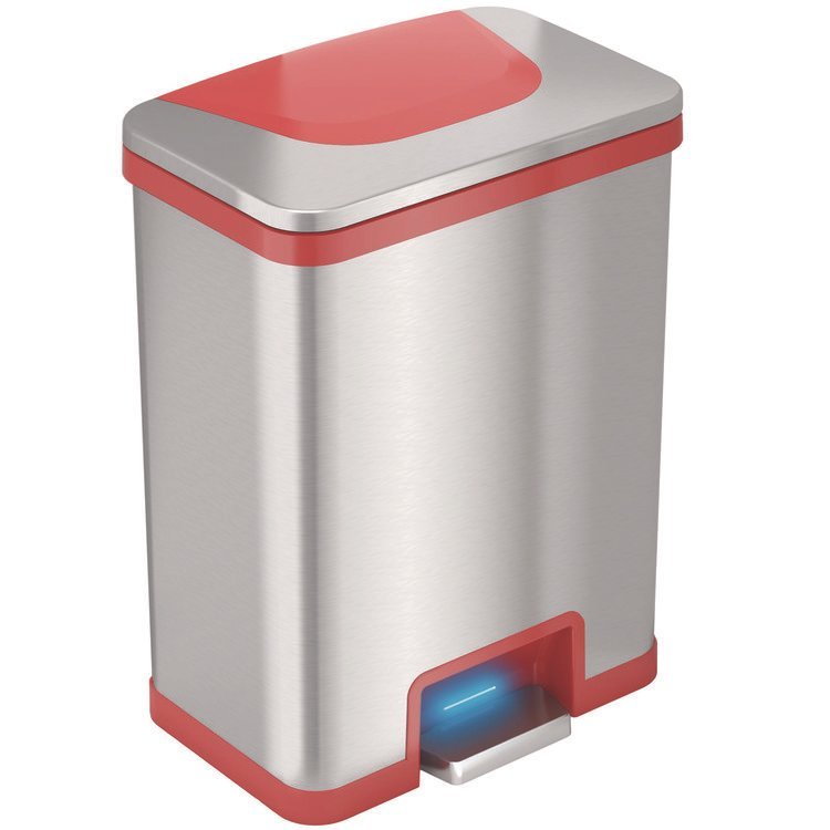 HLS Commercial® Step Pedal-Sensor Trash Can