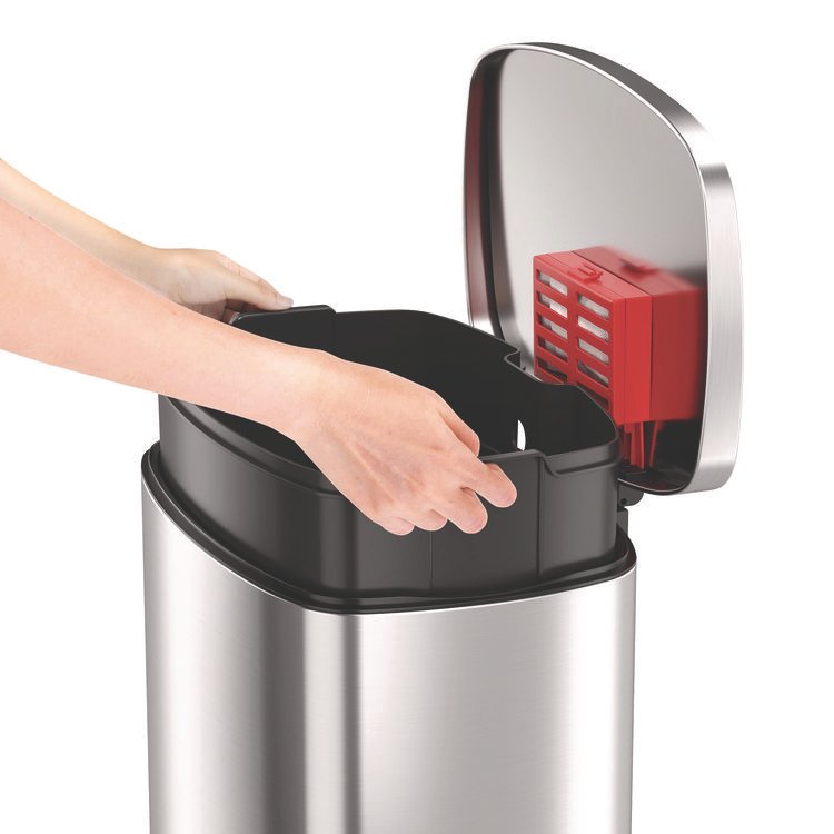 HLS Commercial® Step Pedal Trash Can - Image 3
