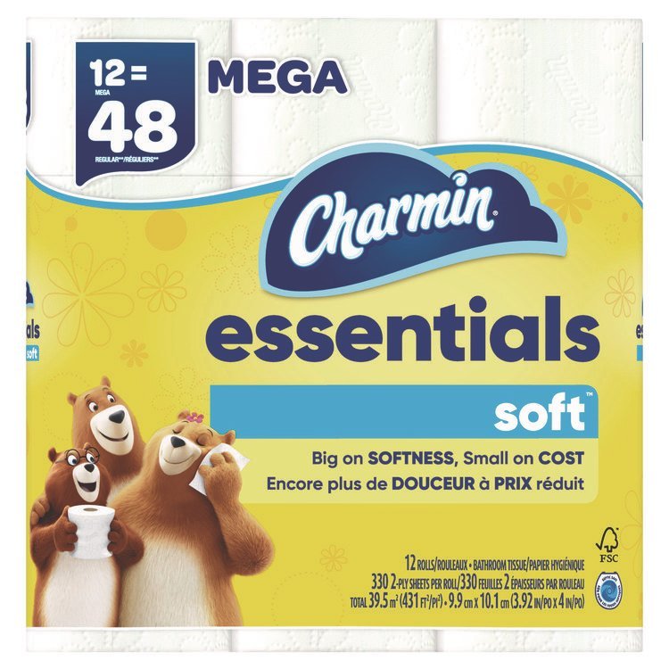Charmin® Essentials Soft™ Bathroom Tissue