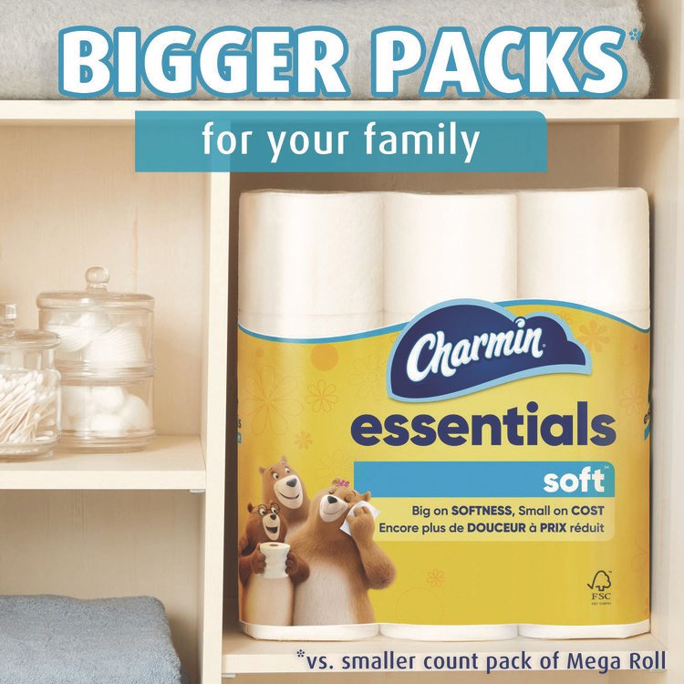 Charmin® Essentials Soft™ Bathroom Tissue - Image 3