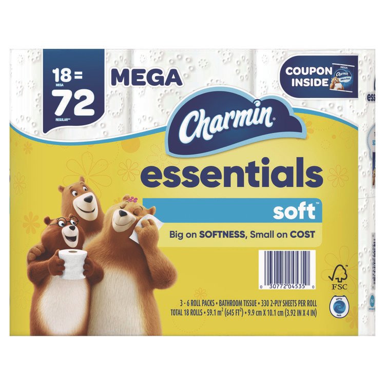 Charmin® Essentials Soft™ Bathroom Tissue - Image 4