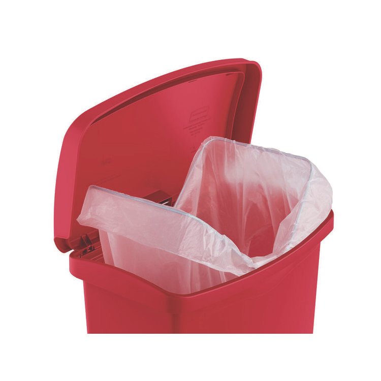 Rubbermaid® Commercial Slim Jim Streamline Resin Step-On Container - Image 3