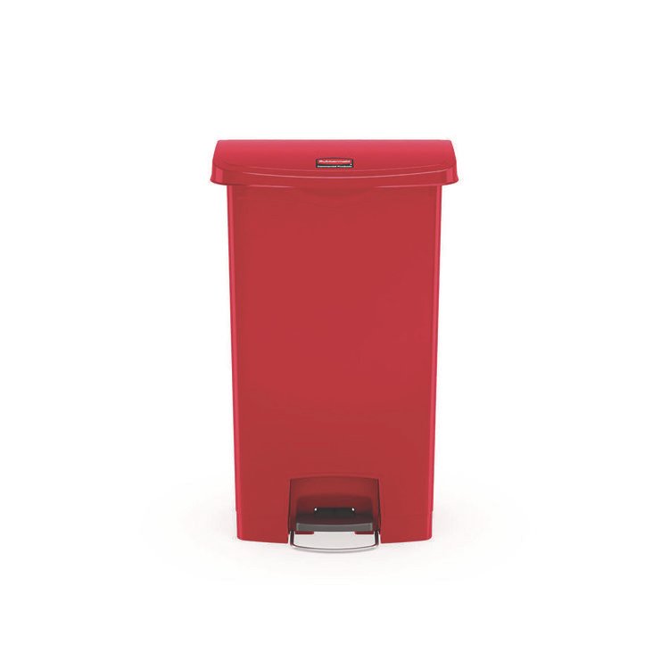 Rubbermaid® Commercial Slim Jim Streamline Resin Step-On Container - Image 2
