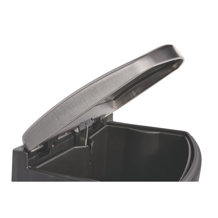 Rubbermaid® Commercial Slim Jim Stainless Steel Step-On Container - Image 2