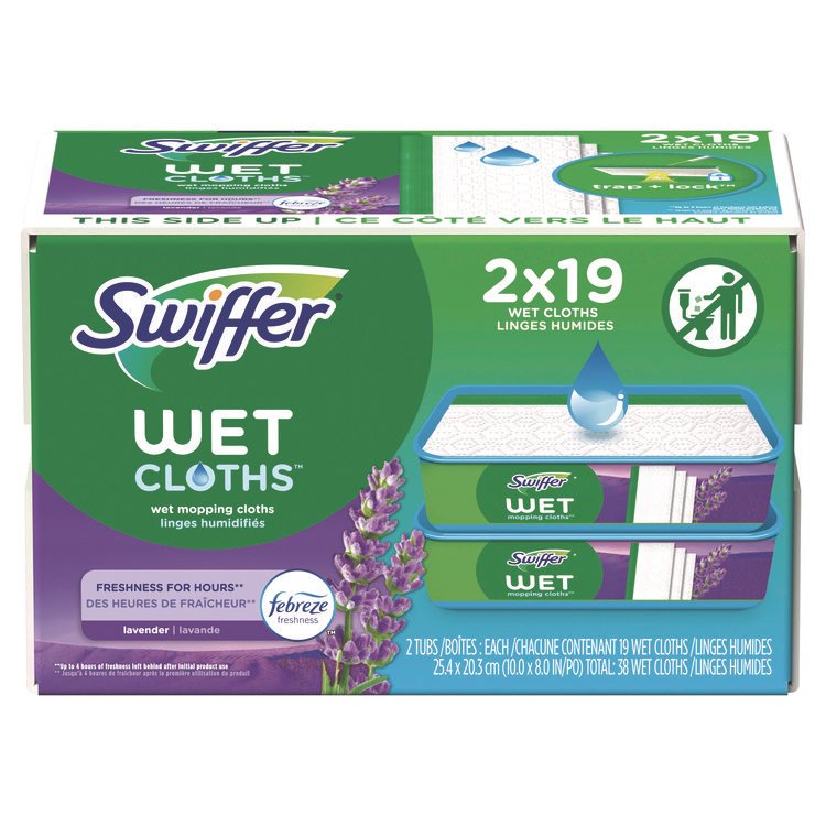 Swiffer® Sweeper TRAP + LOCK Wet Mop Cloth - Image 2