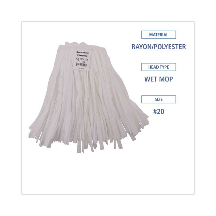 Boardwalk® Cut-End Wet Mop Heads