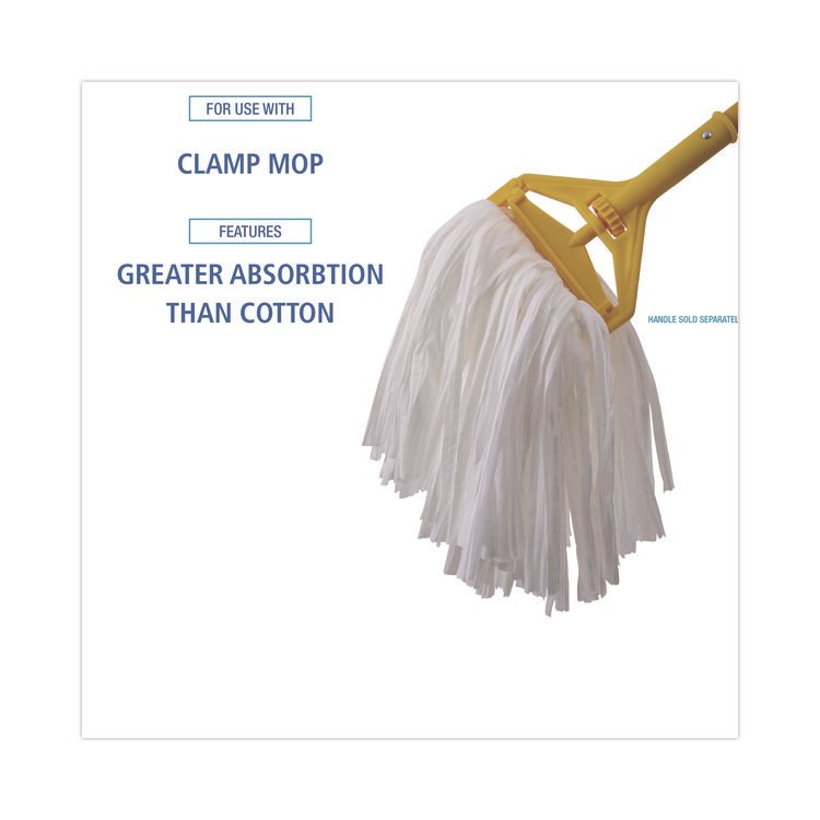 Boardwalk® Cut-End Wet Mop Heads - Image 2