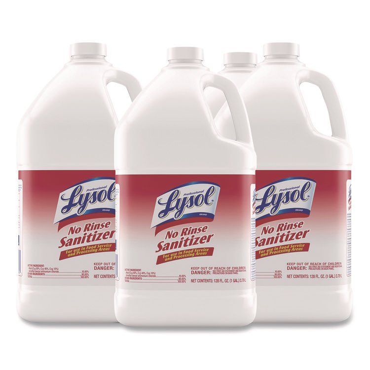 Professional LYSOL® Brand No-Rinse Sanitizer Concentrate
