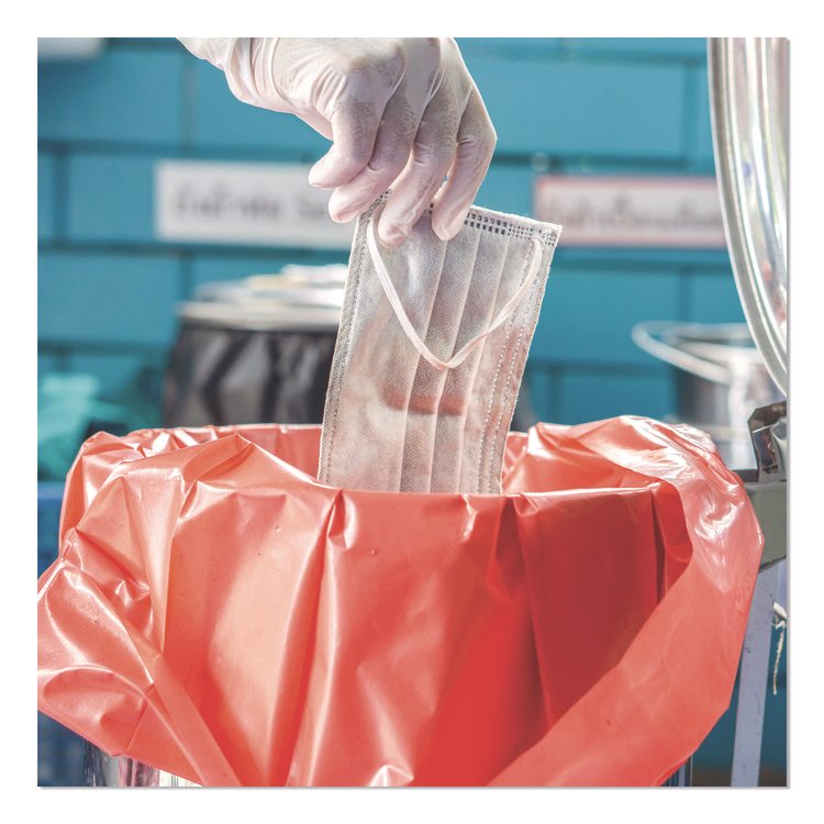 Heritage Healthcare Biohazard Printed Low-Density Can Liners - Image 4
