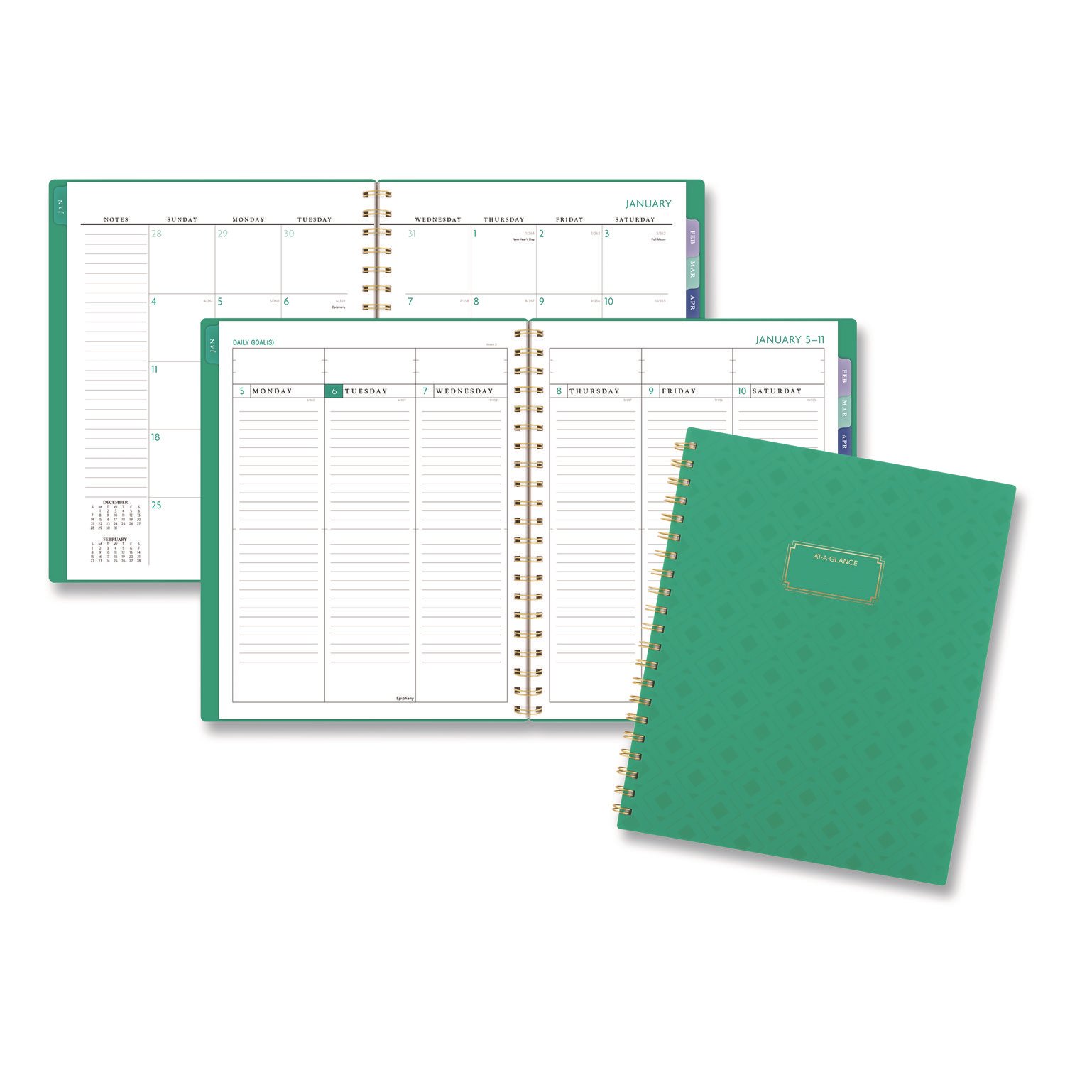 AT-A-GLANCE® Badge Geo Weekly/Monthly Planner - Image 4