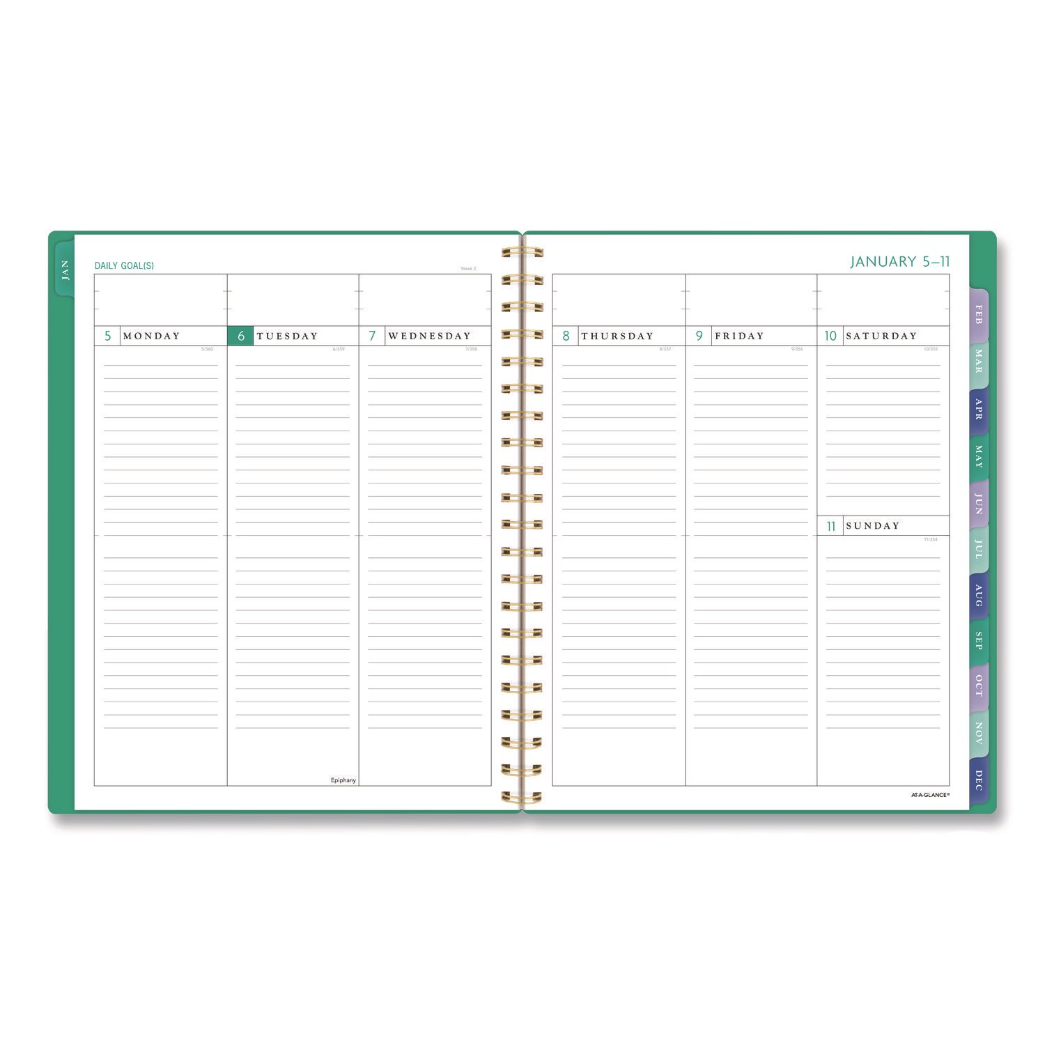 AT-A-GLANCE® Badge Geo Weekly/Monthly Planner - Image 2