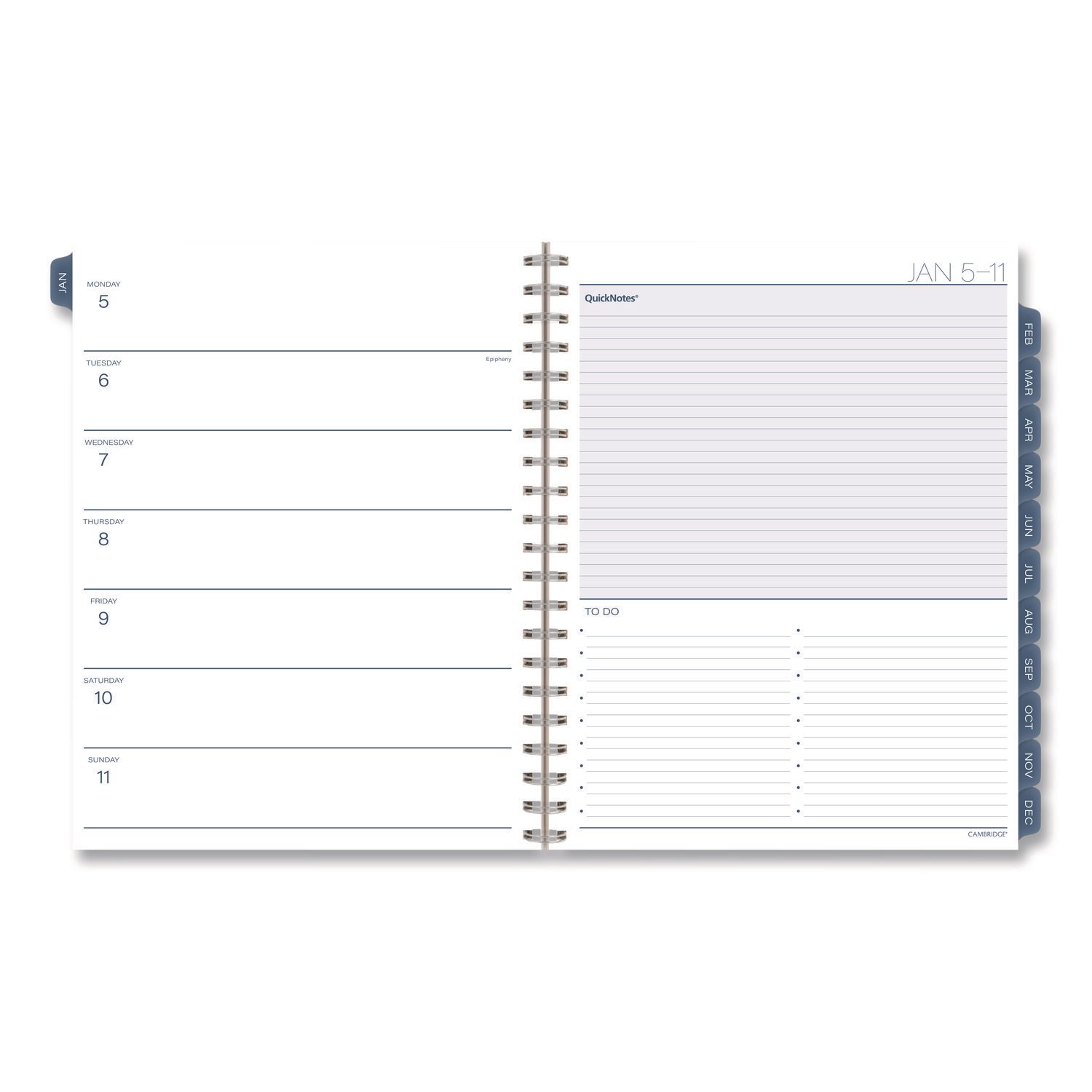 Cambridge® Abyss Weekly/Monthly Planner - Image 2