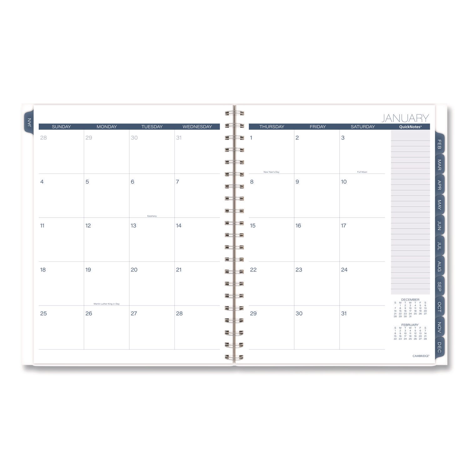 Cambridge® Abyss Weekly/Monthly Planner - Image 3