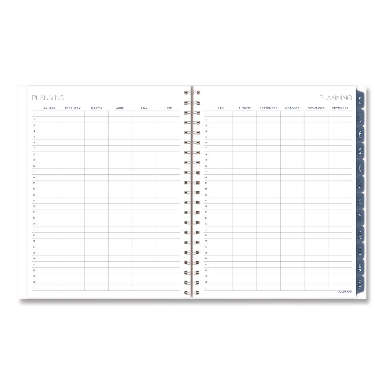 Cambridge® Abyss Weekly/Monthly Planner - Image 8