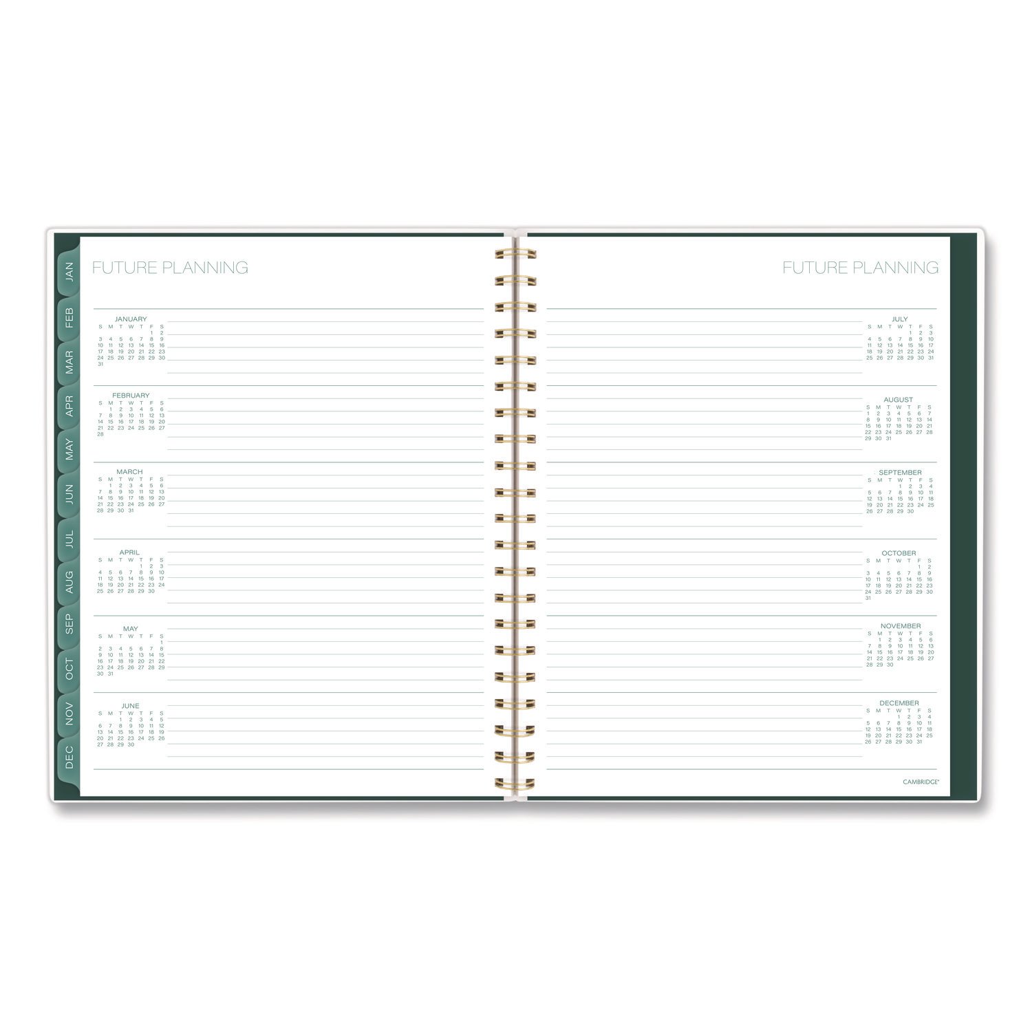 Cambridge® Emerald Isle Weekly/Monthly Planner - Image 7