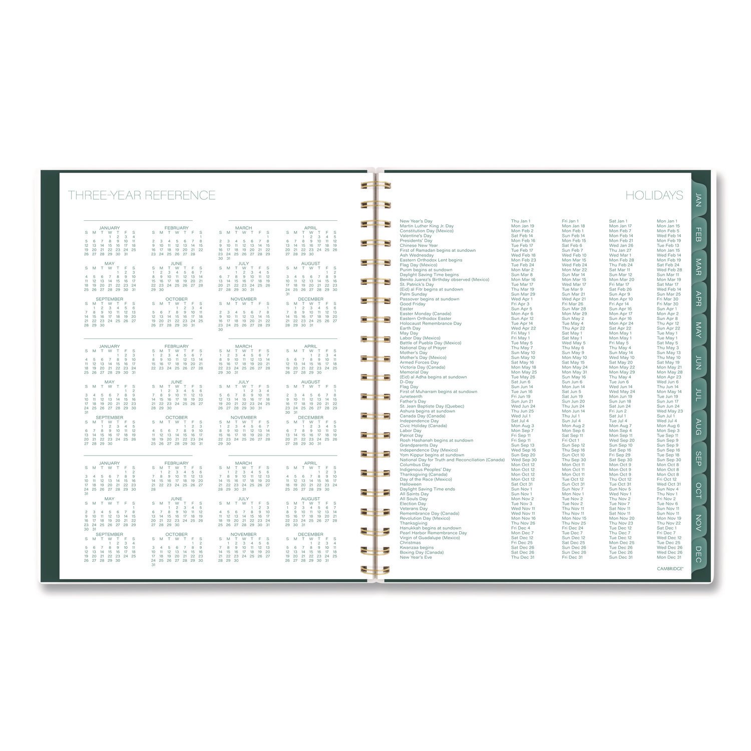 Cambridge® Emerald Isle Weekly/Monthly Planner - Image 9