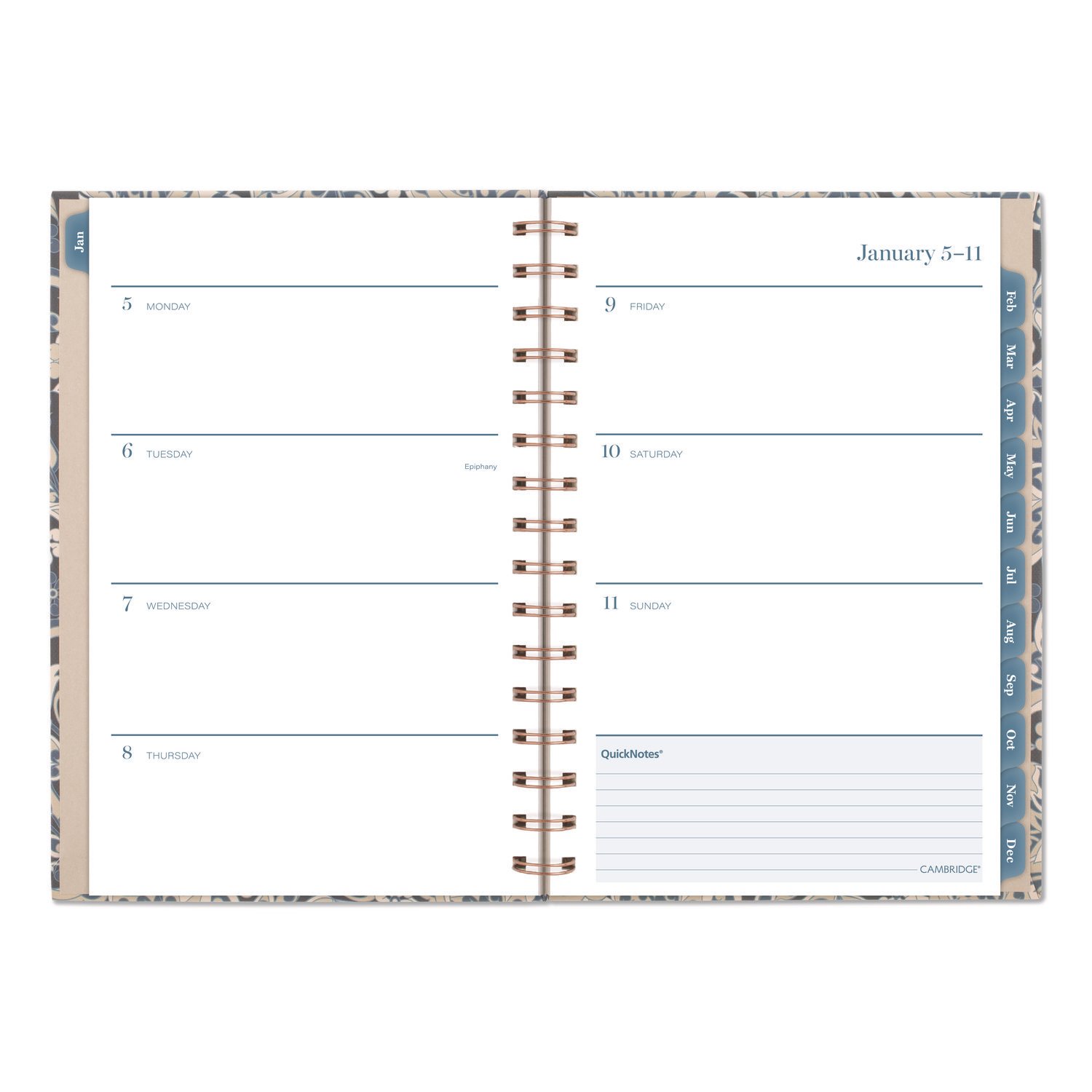 Cambridge® Elizabeth Weekly/Monthly Planner - Image 2