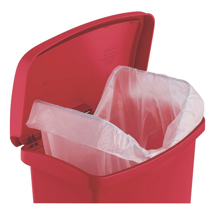Rubbermaid® Commercial Slim Jim Streamline Resin Step-On Container - Image 3