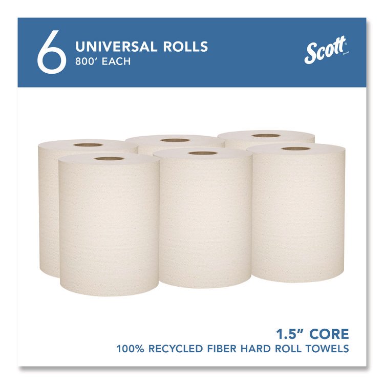 Scott® Essential 100% Recycled Fiber Hard Roll Towel - Image 2