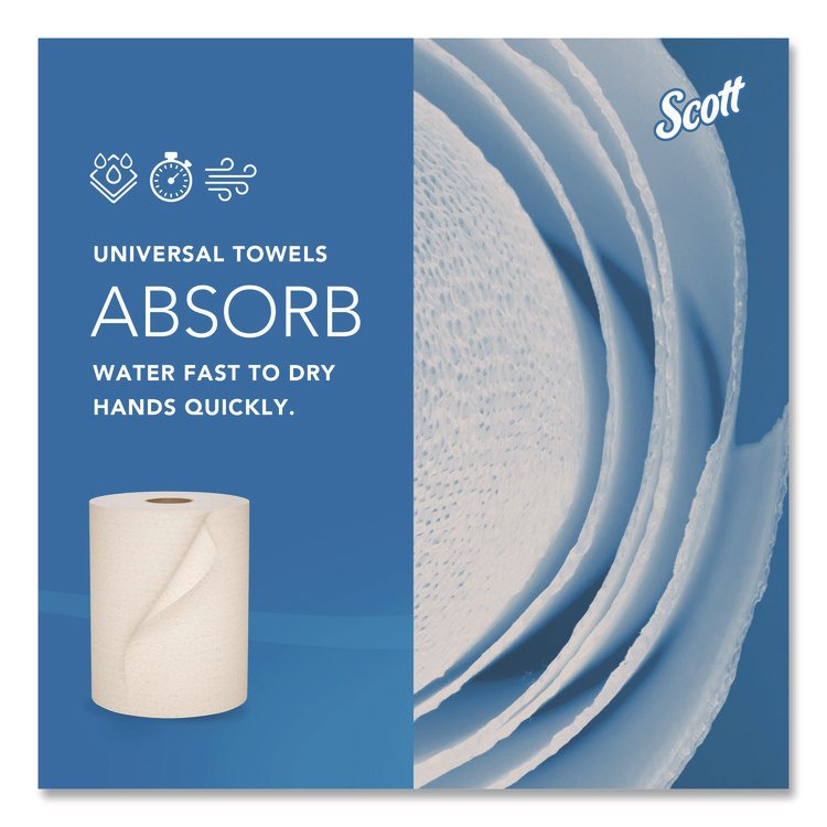 Scott® Essential 100% Recycled Fiber Hard Roll Towel - Image 5