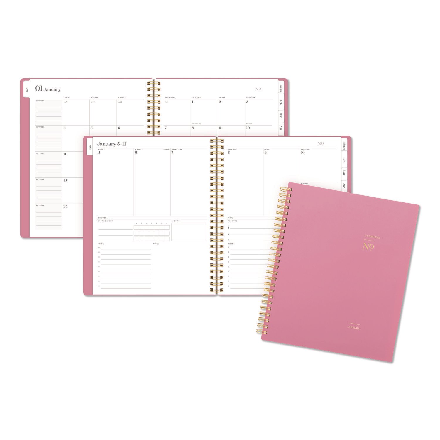 Cambridge® WorkStyle Weekly/Monthly Planner