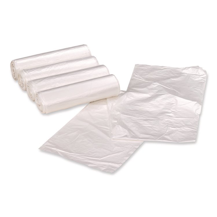 Earthsense® Commercial Linear Low Density Clear Recycled Can Liners - Image 4