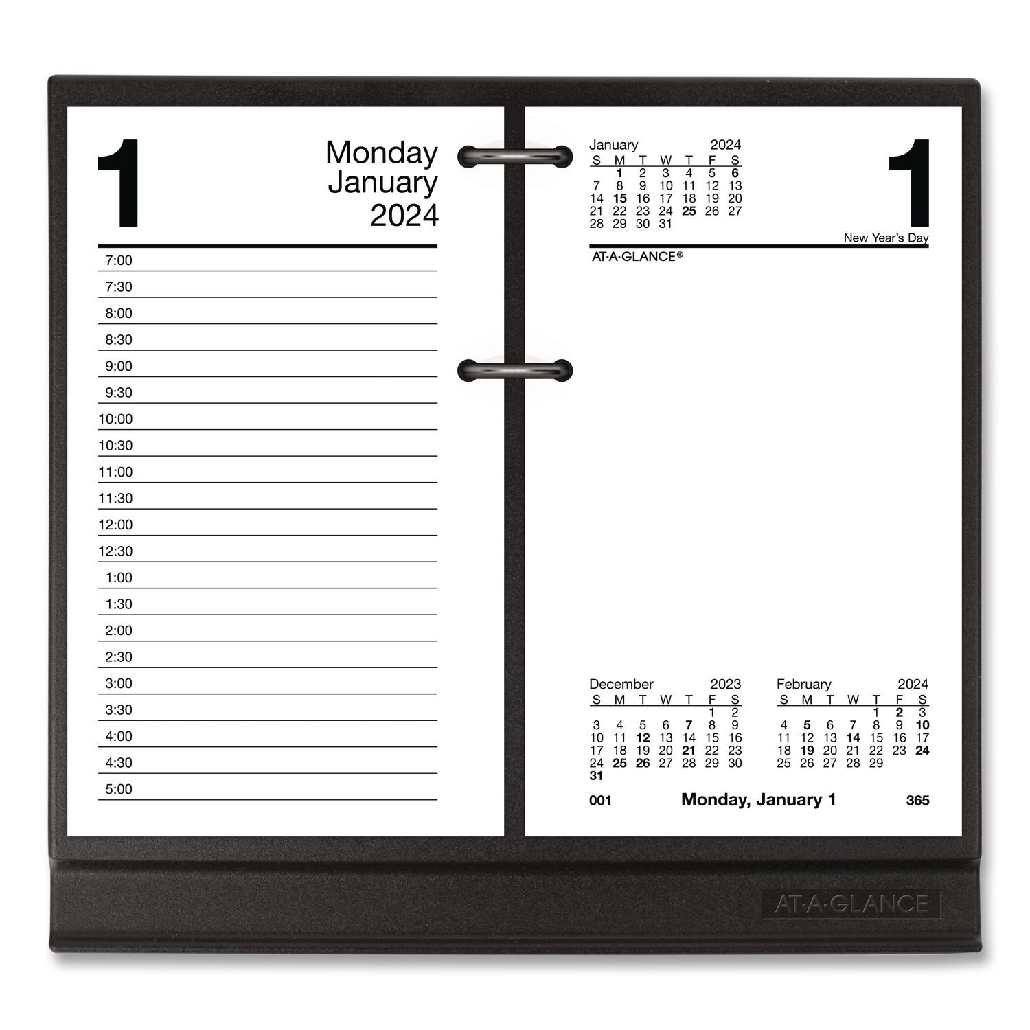AT-A-GLANCE® Desk Calendar Base for Loose-Leaf Refill - Image 6
