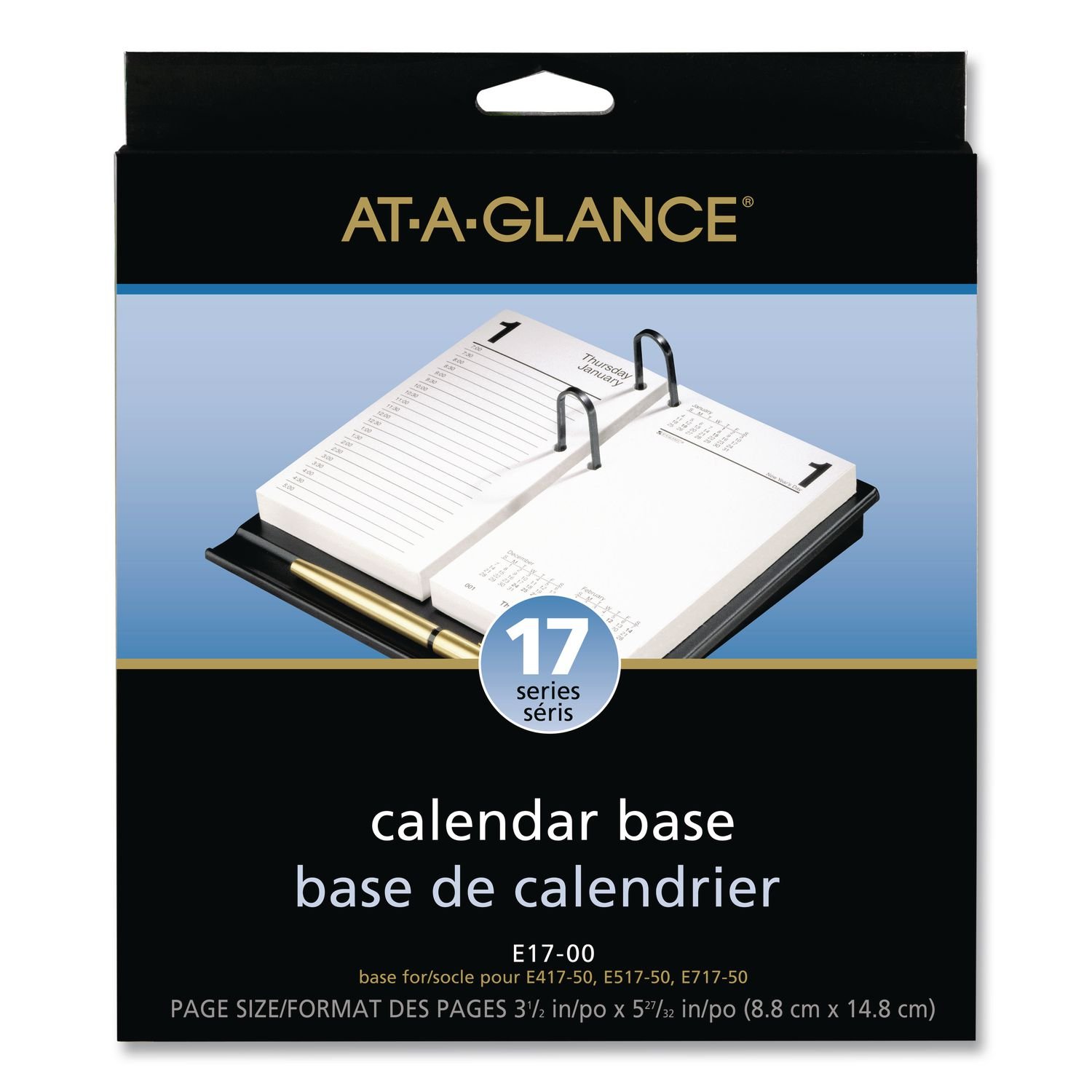 AT-A-GLANCE® Desk Calendar Base for Loose-Leaf Refill - Image 5