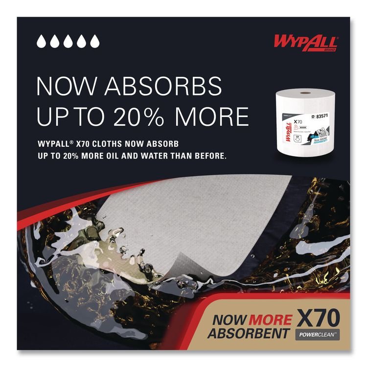 WypAll® X70 Wipers in a Bucket - Image 4