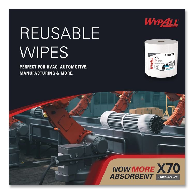 WypAll® X70 Wipers in a Bucket - Image 7