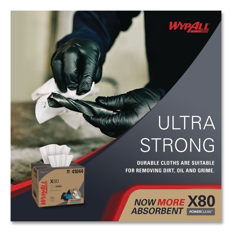 WypAll® Power Clean X80 Cloths - Image 6