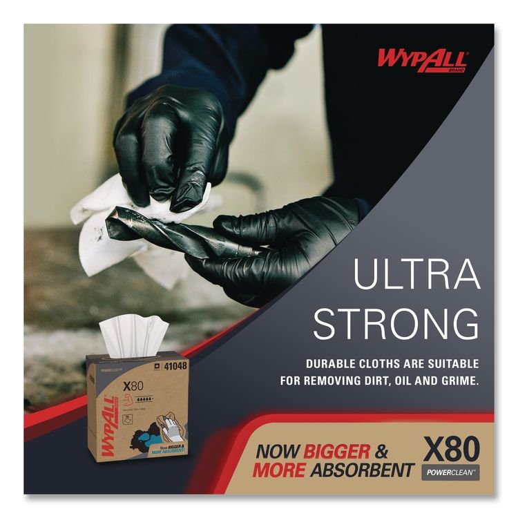 WypAll® Power Clean X80 Cloths - Image 6