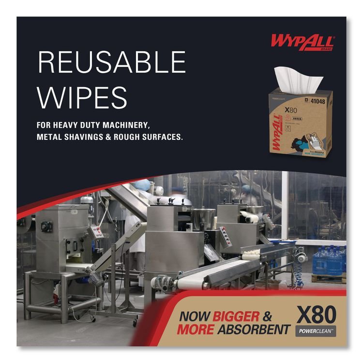 WypAll® Power Clean X80 Cloths - Image 7