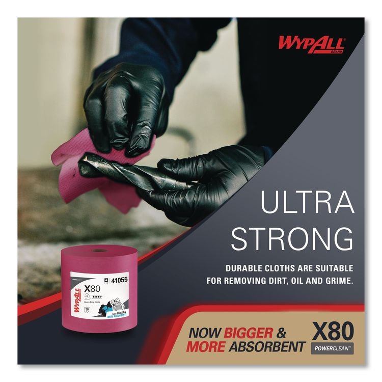 WypAll® Power Clean X80 Cloths - Image 7