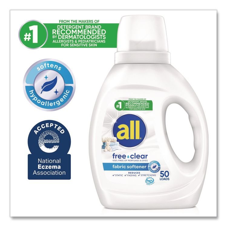 all® Free Clear Liquid Fabric Softener - Image 3