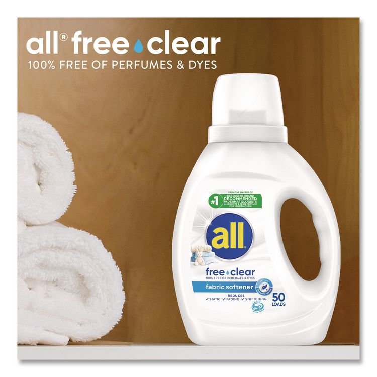 all® Free Clear Liquid Fabric Softener - Image 5