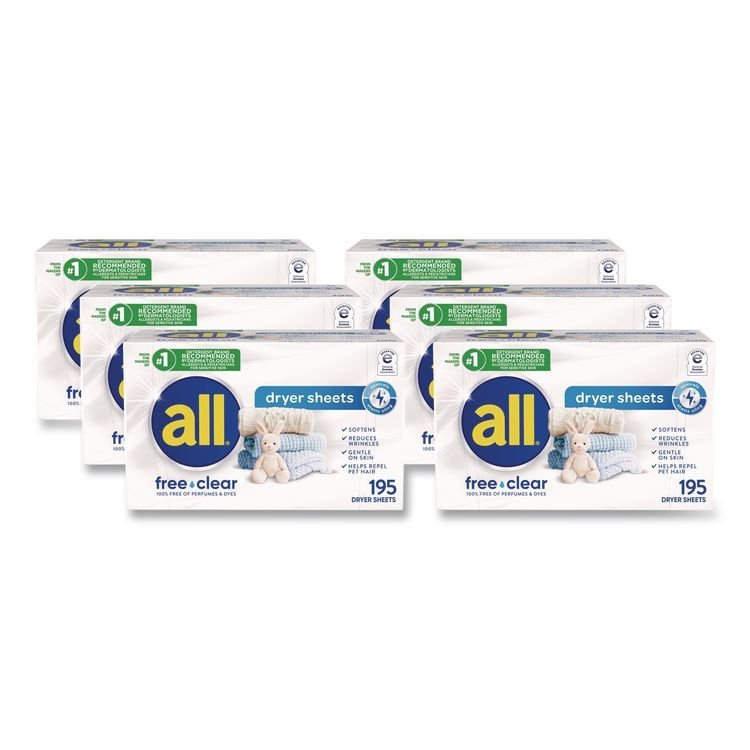 all® Free Clear Dryer Sheets