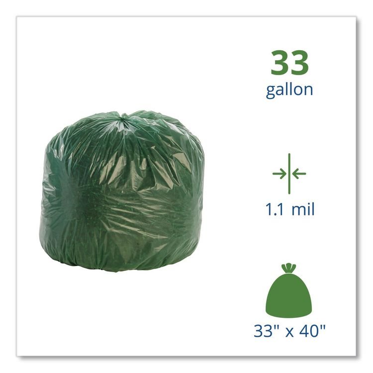 Stout® by Envision™ Controlled Life-Cycle Plastic Trash Bags - Image 3